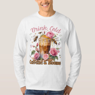 Koffein & Blüten: Icced Coffee Delight T-Shirt