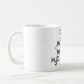Koffein, chemisches Symbol Kaffeetasse (Links)