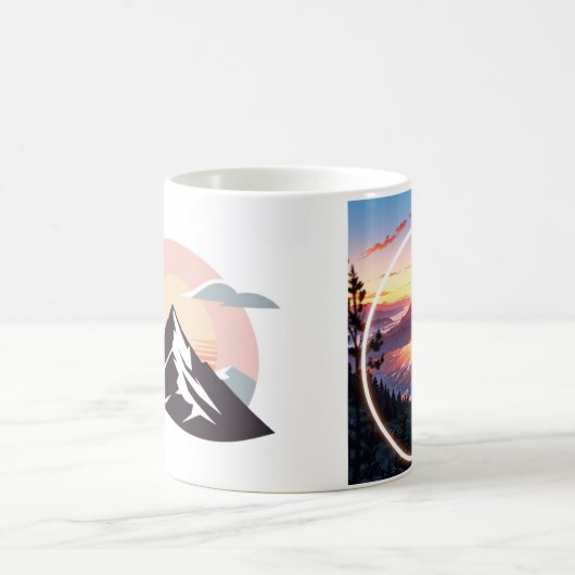 Koffein & Confidence Mountain Tasse (Mittel)