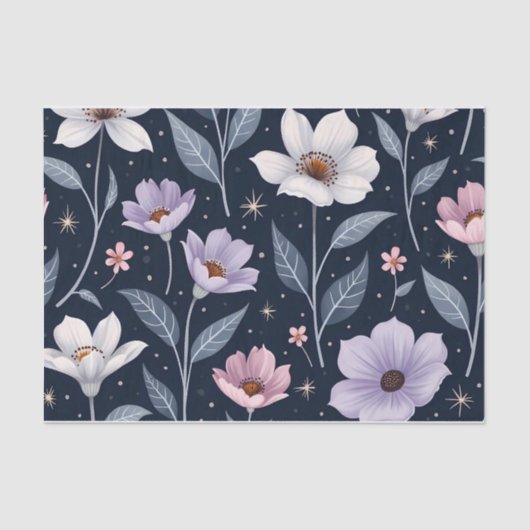 Koffein-Couture: Stilvolles Coffee Tissue Paper Seidenpapier (Vorderseite)