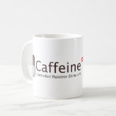 Koffein CR Kaffeetasse (Vorderseite Links)