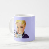 Koffein - der beste Freund der Mama Kaffeetasse (Vorderseite Links)