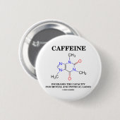 Koffein erhöht Kapazitäts-Geistessystemtest-Arbeit Button (Vorne & Hinten)