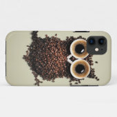 Koffein-Eule Case-Mate iPhone Hülle (Rückseite (Horizontal))