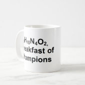 Koffein-Frühstücks-Tasse Kaffeetasse (Vorderseite Links)