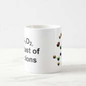 Koffein-Frühstücks-Tasse Kaffeetasse (Mittel)