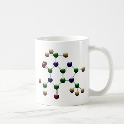 Koffein-Frühstücks-Tasse Kaffeetasse (Rechts)