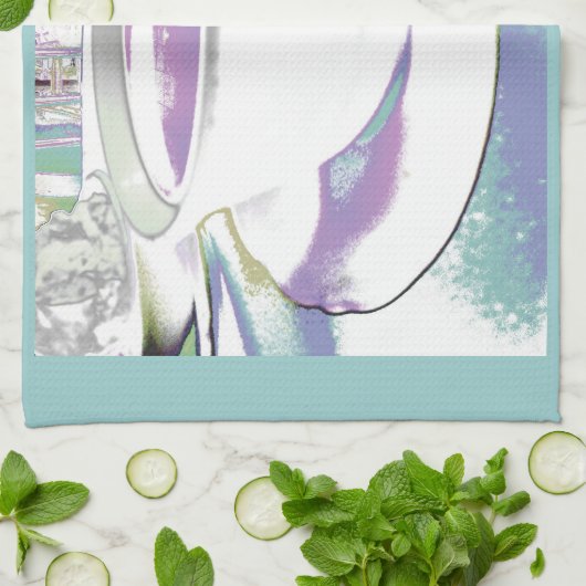 Koffein-Geschirrtuch Handtuch (Gefaltet)