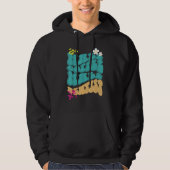 Koffein halber Kaffee Halbduft Zahnmedizin Hoodie (Vorderseite)