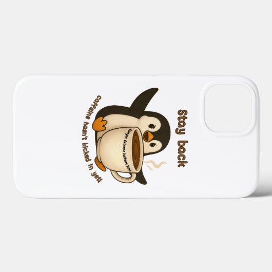 Koffein hat noch nicht eingesteckt Case-Mate iPhone hülle (Rückseite (Horizontal))