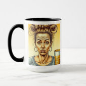 Koffein ist gut, Bier ist besser Tasse (Links)