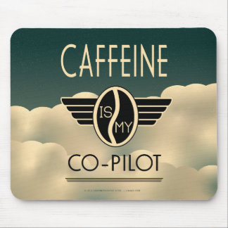 Koffein ist mein Co-Pilot Mousepad