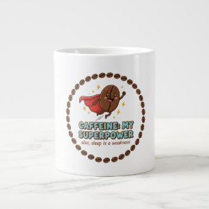 Koffein ist meine Superkraft Jumbo-Tasse