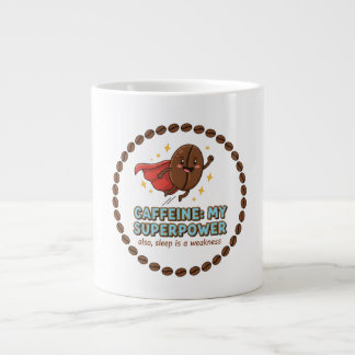 Koffein ist meine Superkraft Jumbo-Tasse