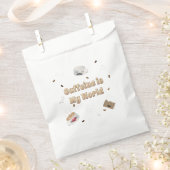 Koffein ist meine Welt Geschenktütchen (Ausgeschnitten)