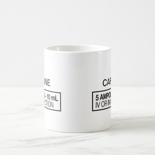 KOFFEIN IV ODER IMI EINSPRITZUNG VERWANDLUNGSTASSE (Mittel)