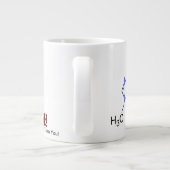 Koffein Jumbo-Tasse (Rückseite)