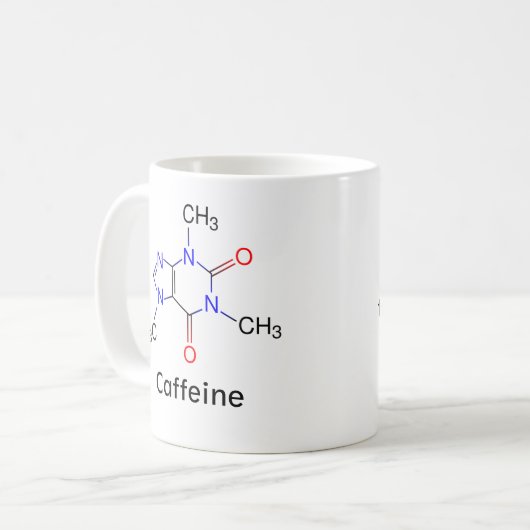 Koffein, Kaffeetasse (Vorderseite Links)