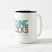 Koffein, kodieren dann zweifarbige tasse (VorderseiteRechts)