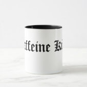 Koffein-König Coffee Mug Tasse (Zentrum)