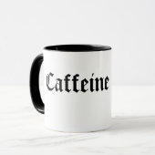 Koffein-König Coffee Mug Tasse (Vorderseite Links)