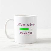 Koffein-Laden-Tasse Kaffeetasse (Links)
