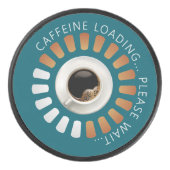 Koffein-Ladevorgang Eishockey Puck (Vorderseite)