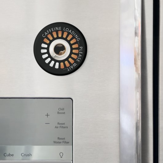 Koffein-Ladevorgang Magnet (In Situ (Kühlschrank))