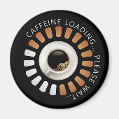 Koffein-Ladevorgang Magnet (Vorne)
