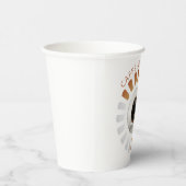 Koffein-Ladevorgang Pappbecher (Rechts)