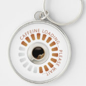 Koffein-Ladevorgang Schlüsselanhänger (Vorne)