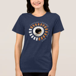 Koffein-Ladevorgang Tri-Blend Shirt