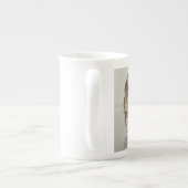 Koffein macht mich hyper porzellantasse (Rückseite)