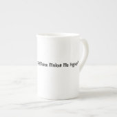 Koffein macht mich hyper porzellantasse (Vorderseite Rechts)