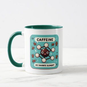 Koffein: Mein Lieblingselement! Tasse