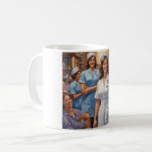 Koffein & Mitgefühl: Die perfekte Tasse für jede D (Vorderseite Links)