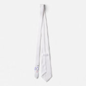 Koffein-Molekül Krawatte (Rückseite)