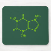 Koffein-Molekül Mousepad (Vorne)