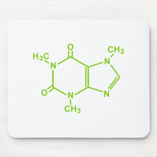 Koffein-Molekül Mousepad (Vorne)