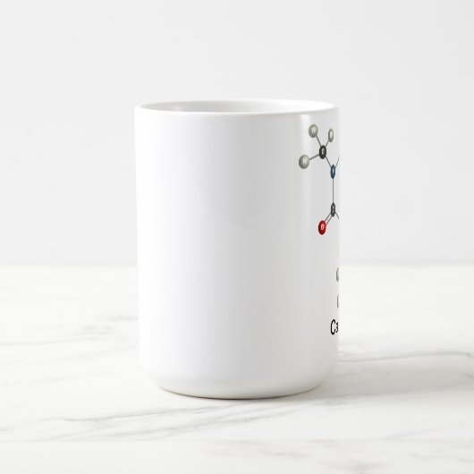 Koffein-nukleare Formel Kaffeetasse (Mittel)
