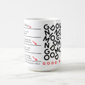 Koffein planiert die rechtshändige kaffeetasse (Mittel)