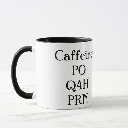 Koffein PO Q4H PRN Tasse (Links)