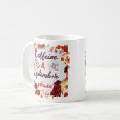 Koffein & September, bitte Kaffeetasse (Vorderseite Links)