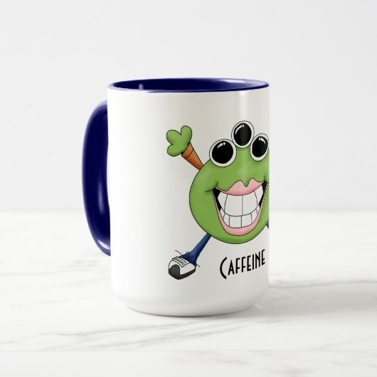 Koffein-Tasse Tasse (Vorderseite Links)