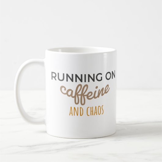 Koffein und Chaos Kaffeetasse (Links)