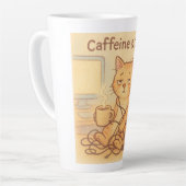 Koffein und Chaos Kaffeetasse Milchtasse (Linke Ecke)