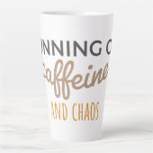 Koffein und Chaos Milchtasse (Vorderseite)