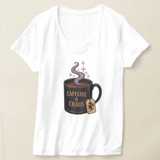 Koffein und Chaos T-Shirt (Ablage )