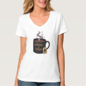 Koffein und Chaos T-Shirt (Vorderseite)