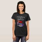 Koffein und Cliffhanger Farbige T-Shirt (Vorne ganz)